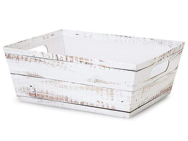 Nashville Wraps Box Box: Large White Distressed Market Tray