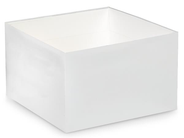 Nashville Wraps Box Box: Small Matte White Gift Box with Lid