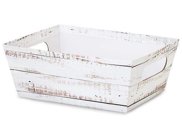 Nashville Wraps Box Box: Small White Distressed Market Tray