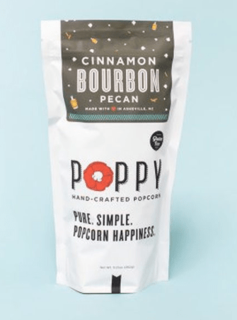 Poppy Popcorn Popcorn Cinnamon Bourbon Pecan Popcorn