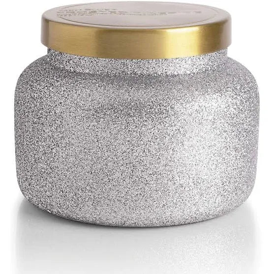 Frosted Fireside Glam Signature Jar Candle 19 oz